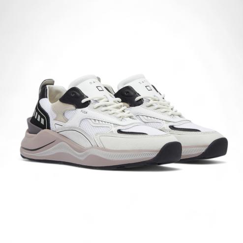 Date sneakers running Fuga HF white-black