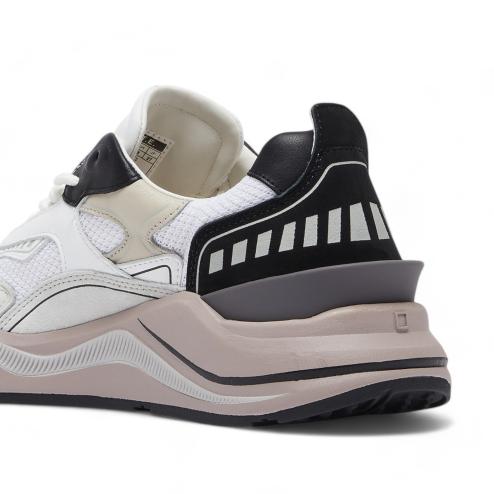 Date sneakers running Fuga HF white-black