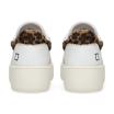 Date sneakers platform Step white leopard