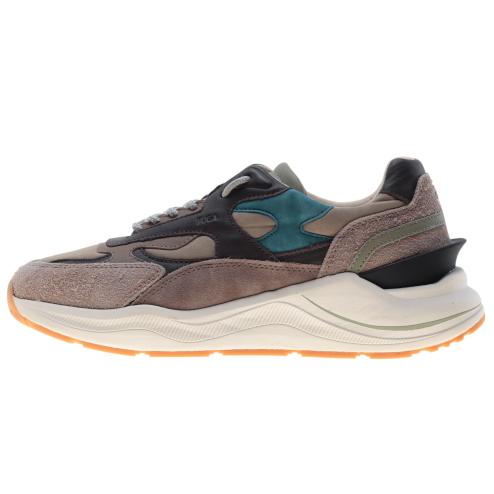 Date sneakers running Fuga nylon army