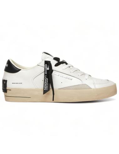 Crime London Sk8 deluxe bianco e nero