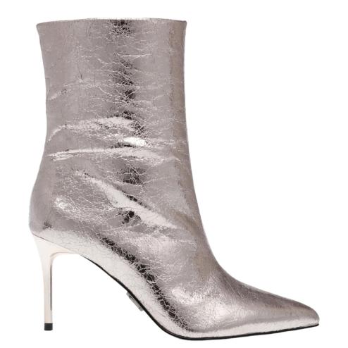 Steve Madden stivaletti con tacco a spillo Lyricals argento