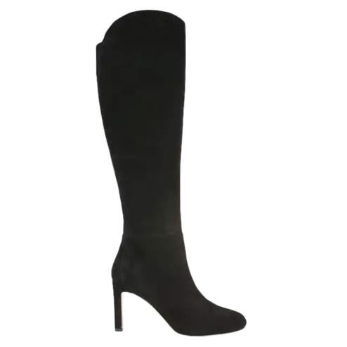Sam Edelman stivale alto nero con tacco Shauna