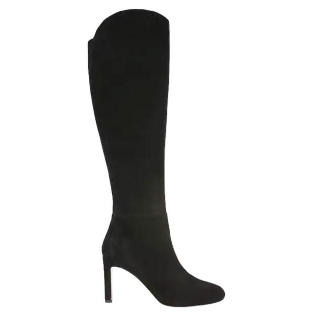 Sam Edelman stivale alto nero con tacco Shauna