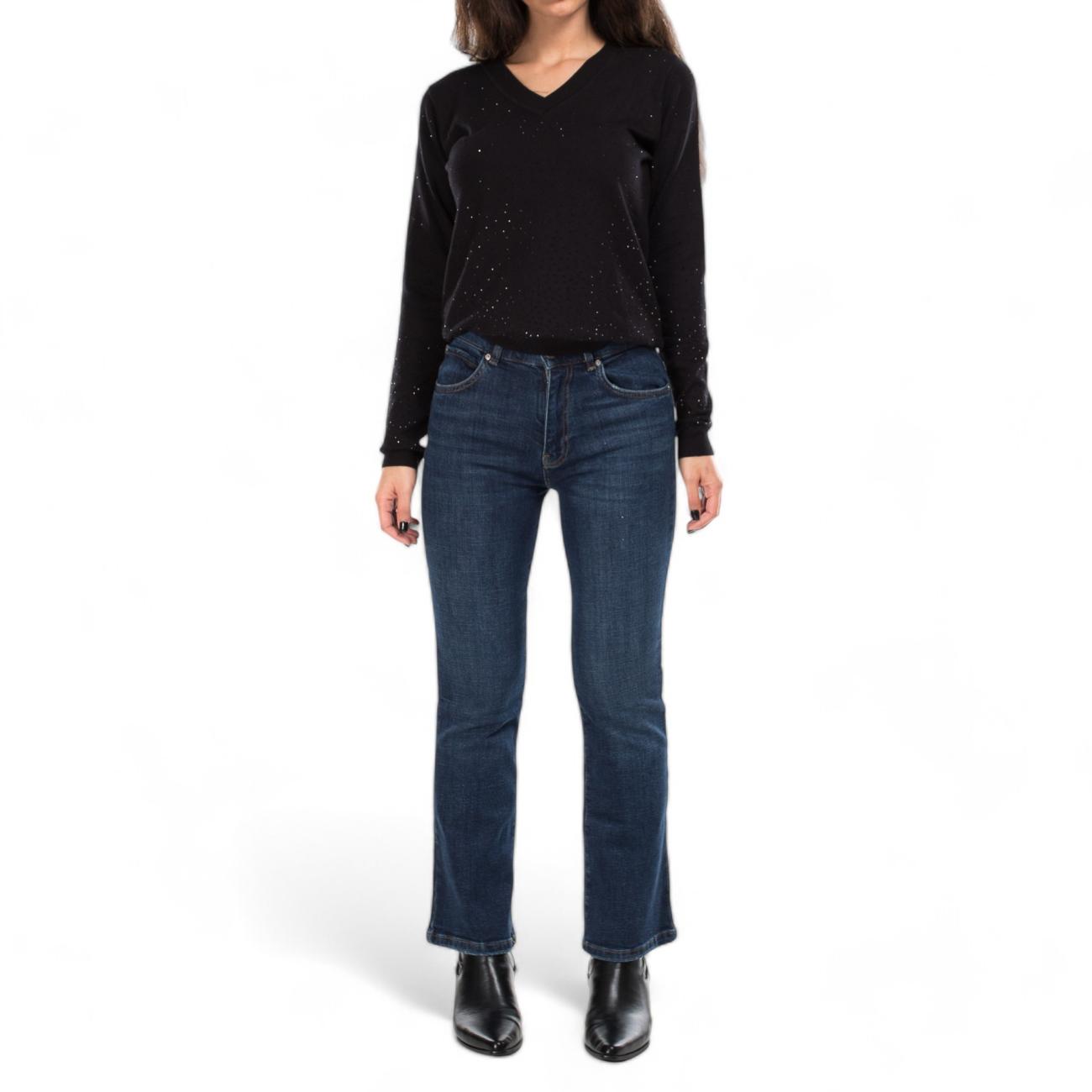 Pinko jeans bootcut scuro