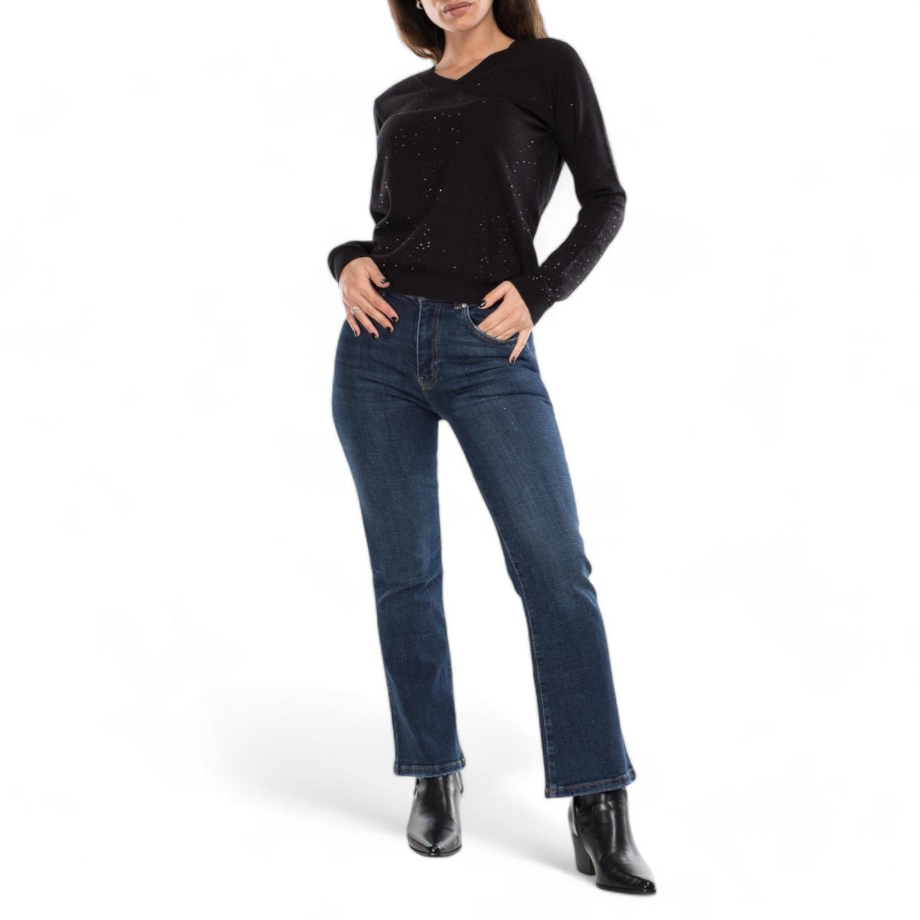 Pinko jeans bootcut scuro