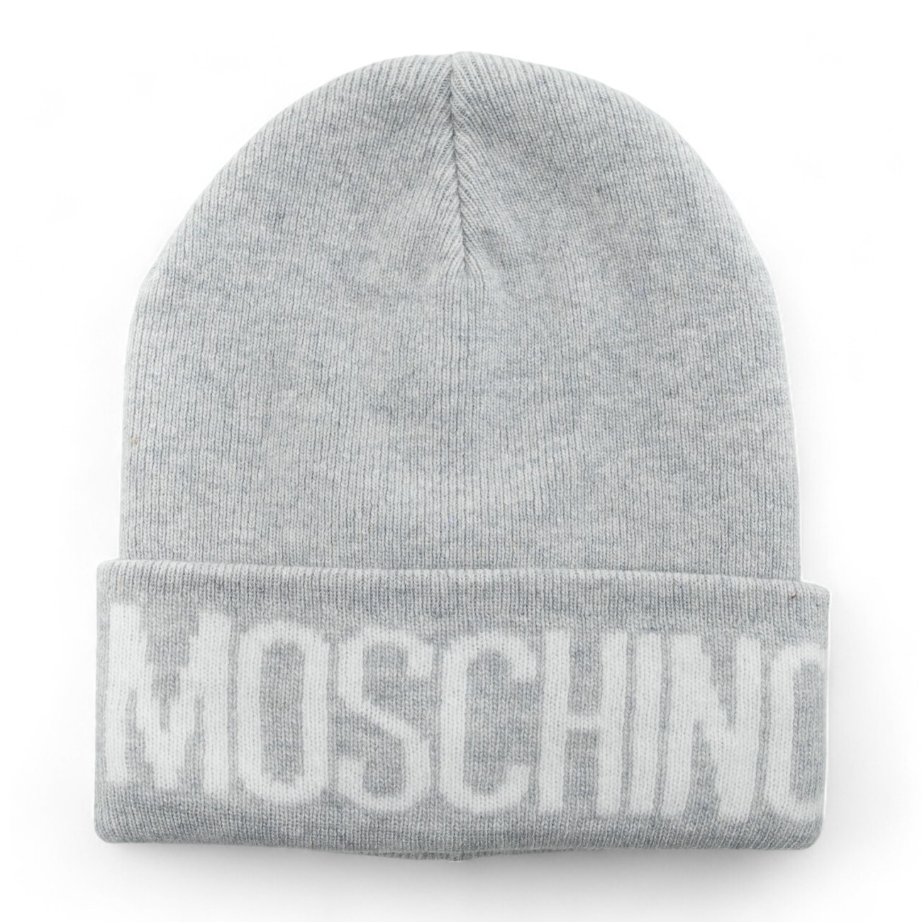 Moschino grey wool hat...