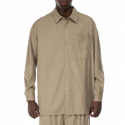 John Richmond camicia beige over
