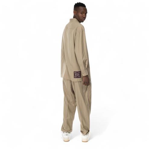 John Richmond camicia beige over