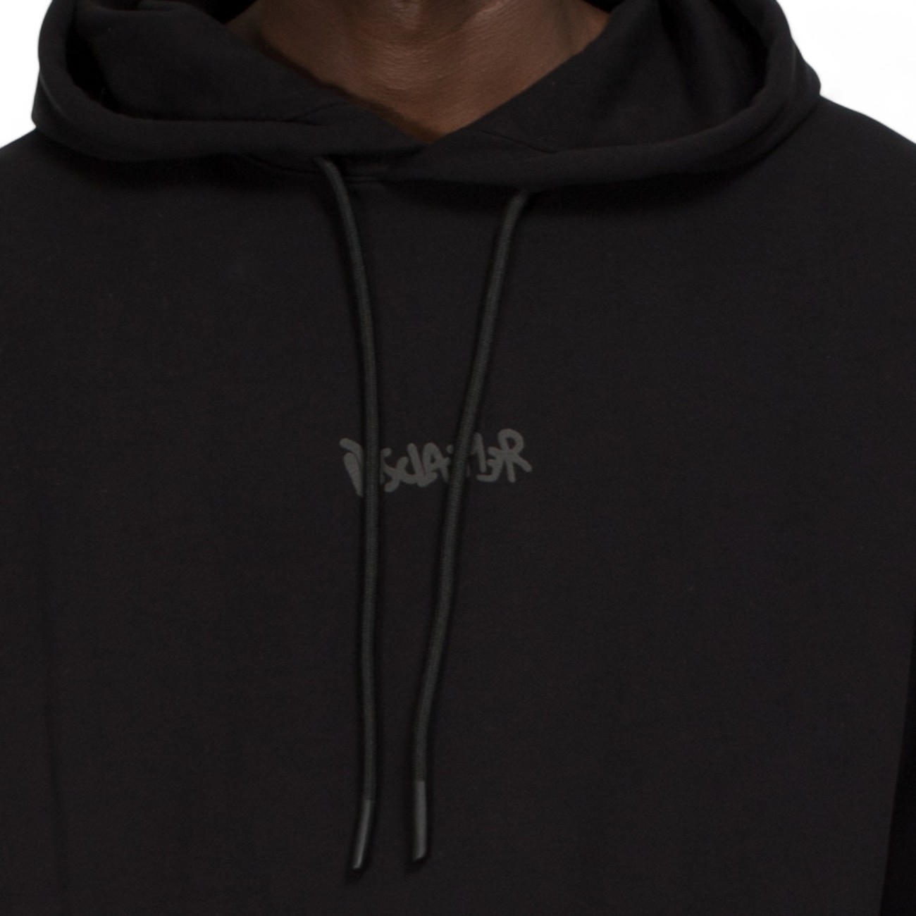 Disclaimer hoodie black