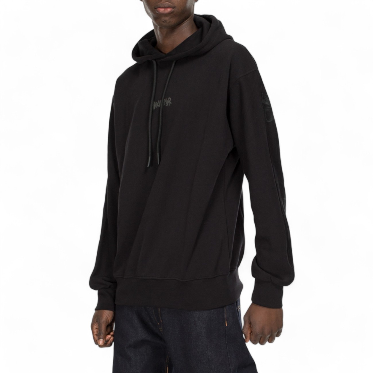 Disclaimer hoodie black
