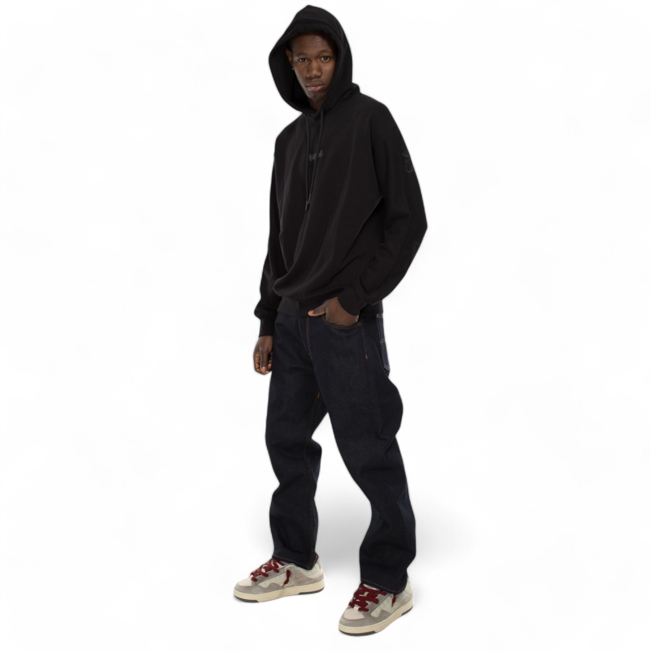 Disclaimer hoodie black