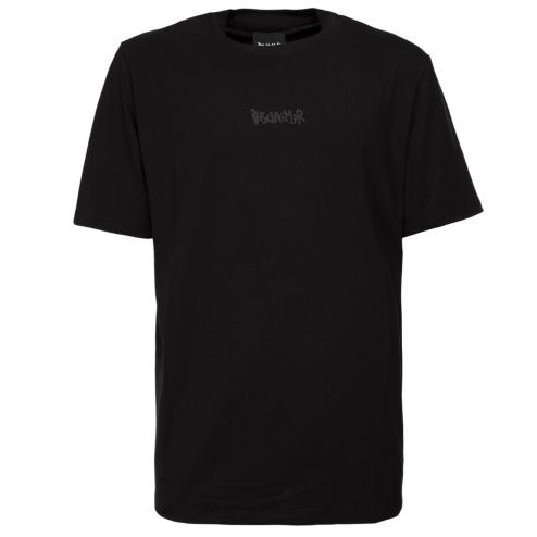 Disclaimer t-shirt basic nera