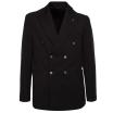 Outfit giacca nera doppiopetto
