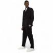 Outfit giacca nera doppiopetto