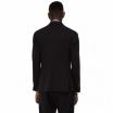 Outfit giacca nera doppiopetto