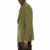 Outfit giacca doppiopetto verde prato