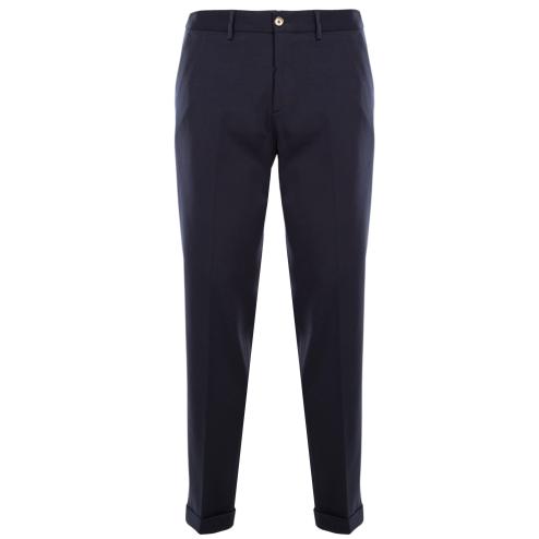Outfit pantalone blu