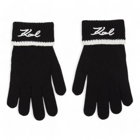 Karl Lagerfeld guanti lana k/Signature