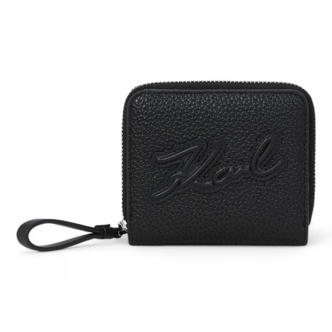 Karl Lagerfeld portafoglio Skuare nero