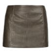 Glamorous minigonna ecopelle marrone