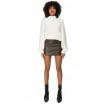 Glamorous minigonna ecopelle marrone