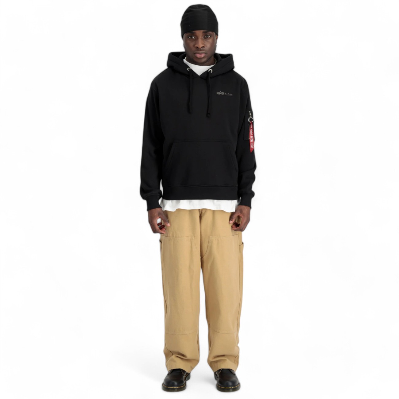 Alpha Industries hoodie black