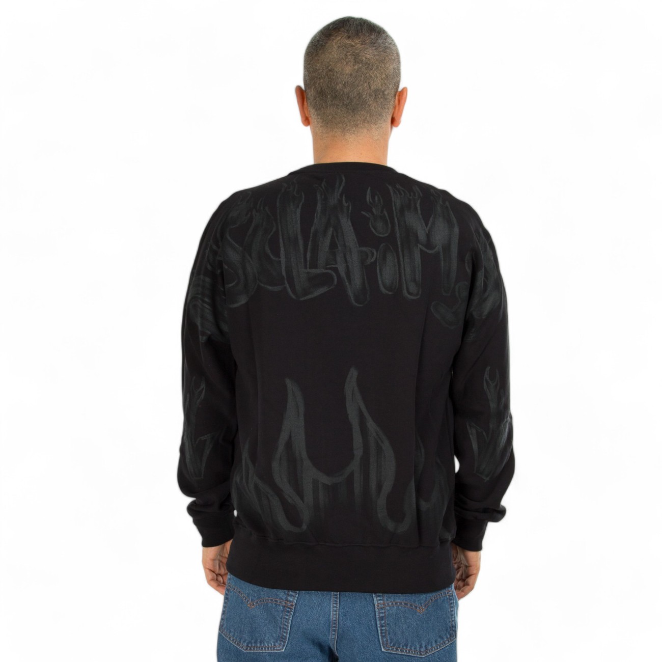 Disclaimer black sweatshirt