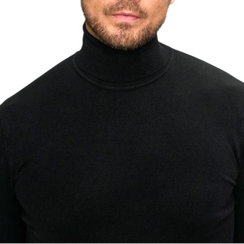 John Richmond sottogiacca collo alto nero