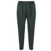 Outfit pantaloni chino verde bottiglia