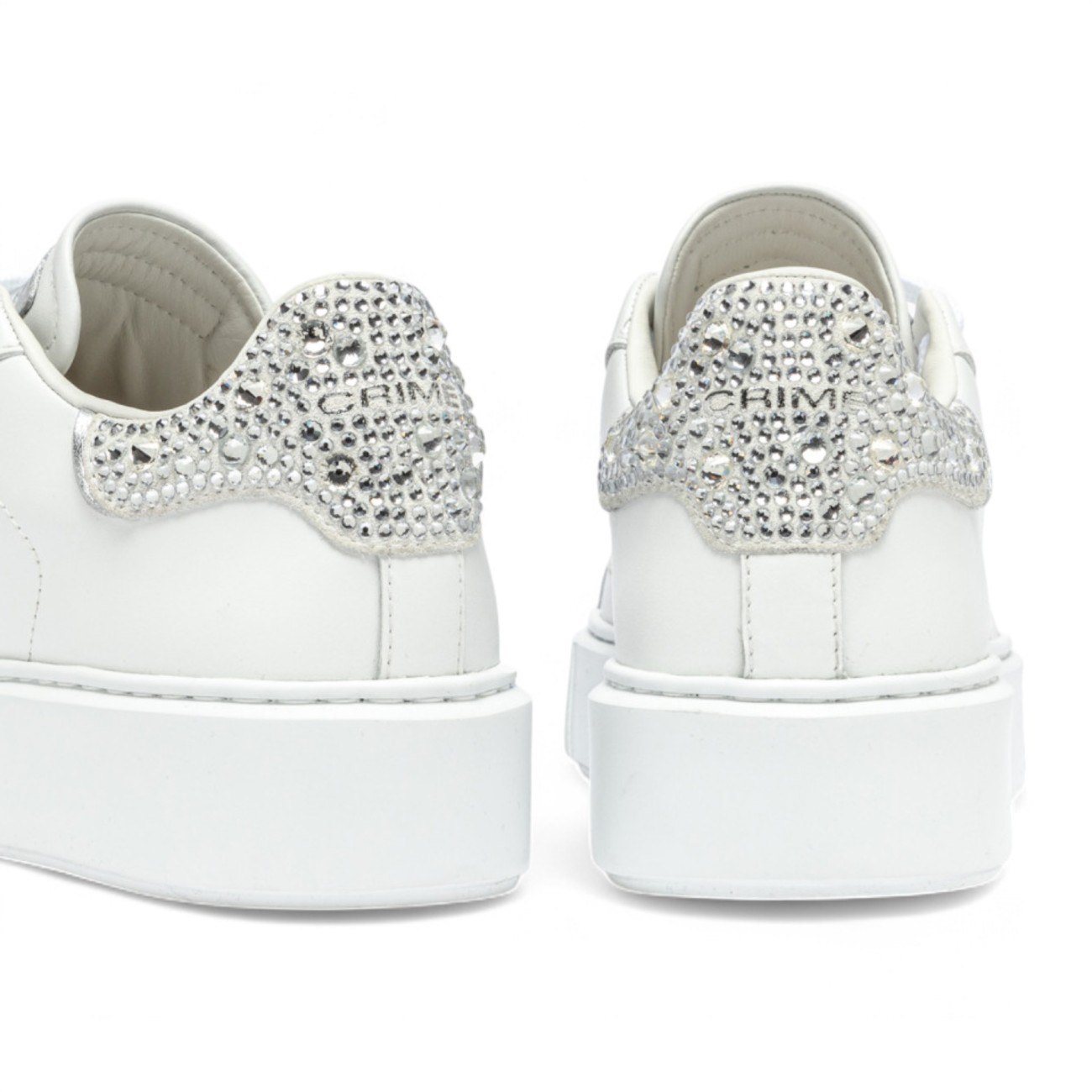Crime London sneaker extralight white and gray