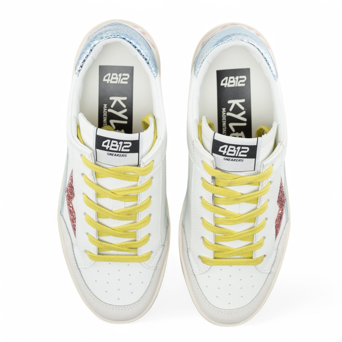 4B12 sneakers Kyle white blue