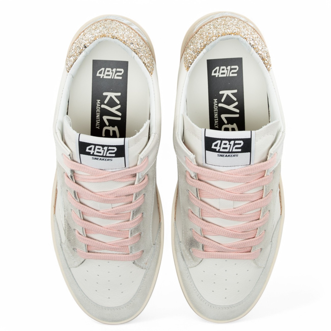 4B12 sneakers Kyle white pink