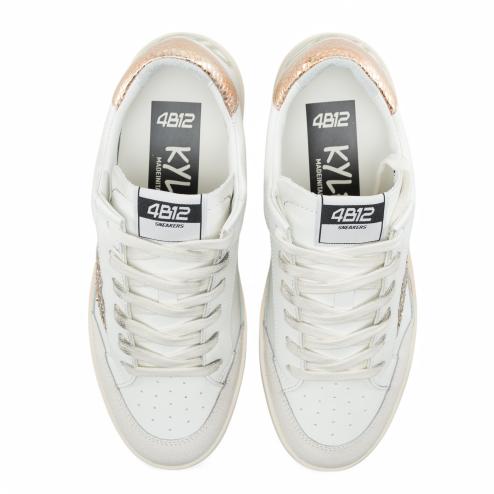 4B12 sneakers Kyle bianco-pesca