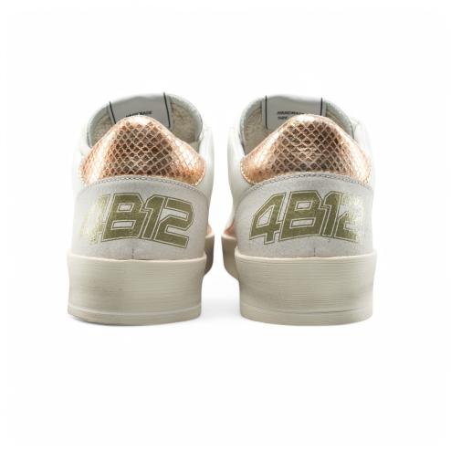 4B12 sneakers Kyle bianco-pesca