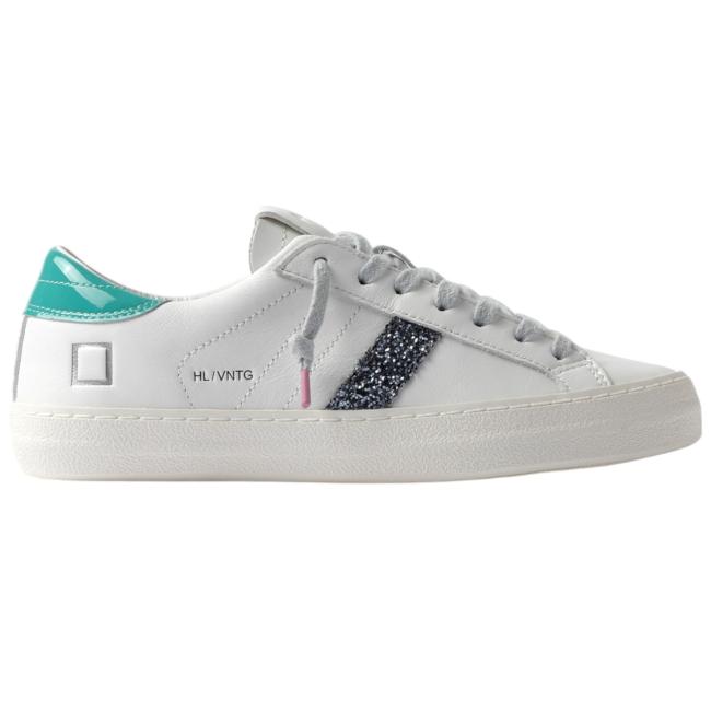 Date sneakers donna Hill Low vintage calf white water