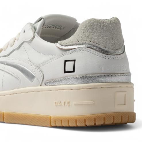 Date sneakers donna Torneo Pure calf white