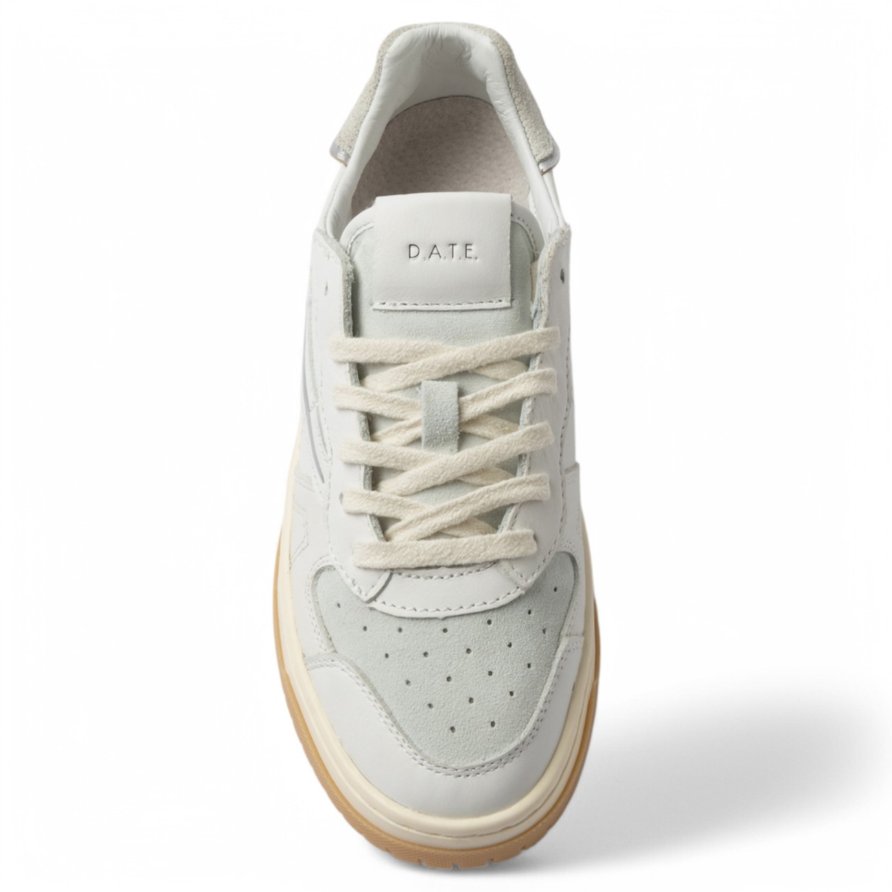 Date woman sneakers Torneo Pure calf white