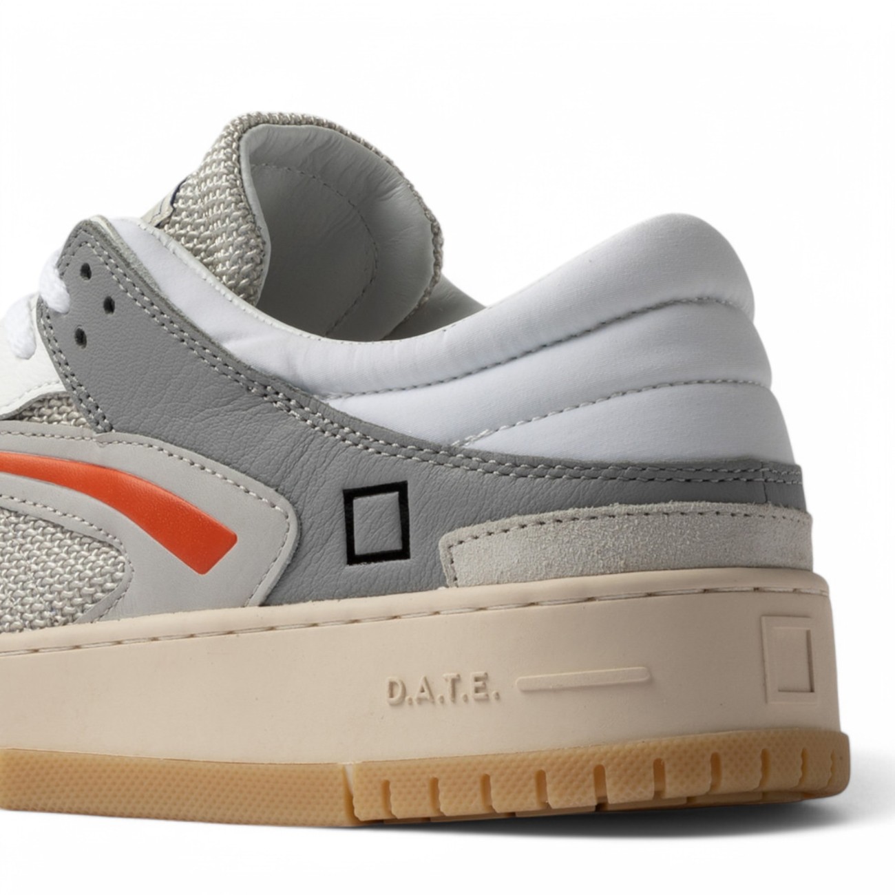 Date sneakers Torneo collar white red