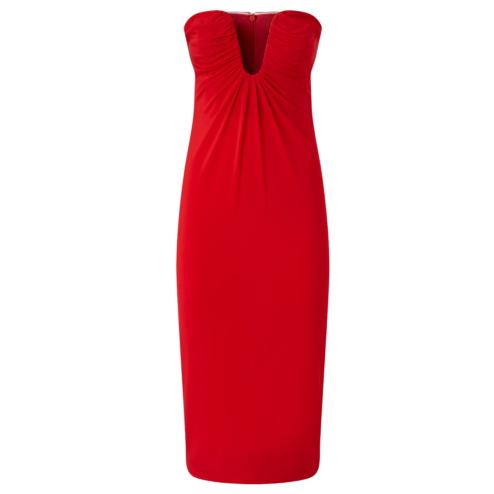 Pinko longuette dress red