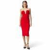 Pinko abito longuette rosso