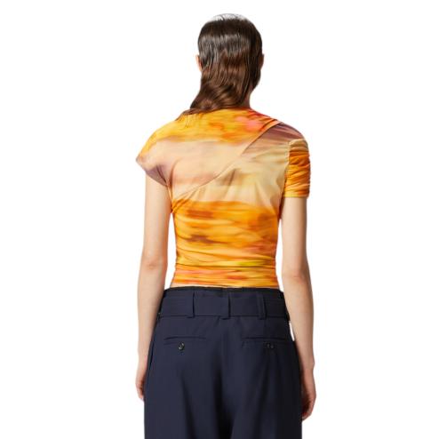 Pinko maglia corta asimmetrica