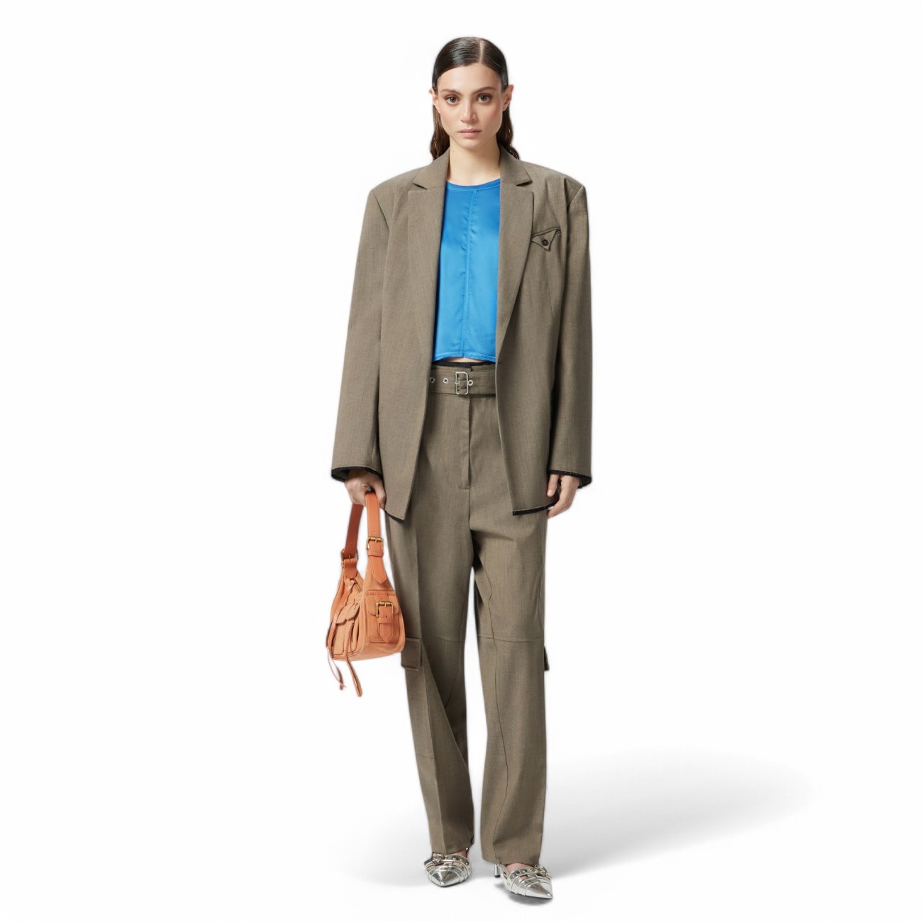 Pinko pantalone cargo con...