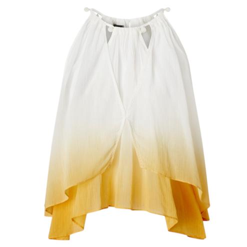 Pinko elegant top white yellow