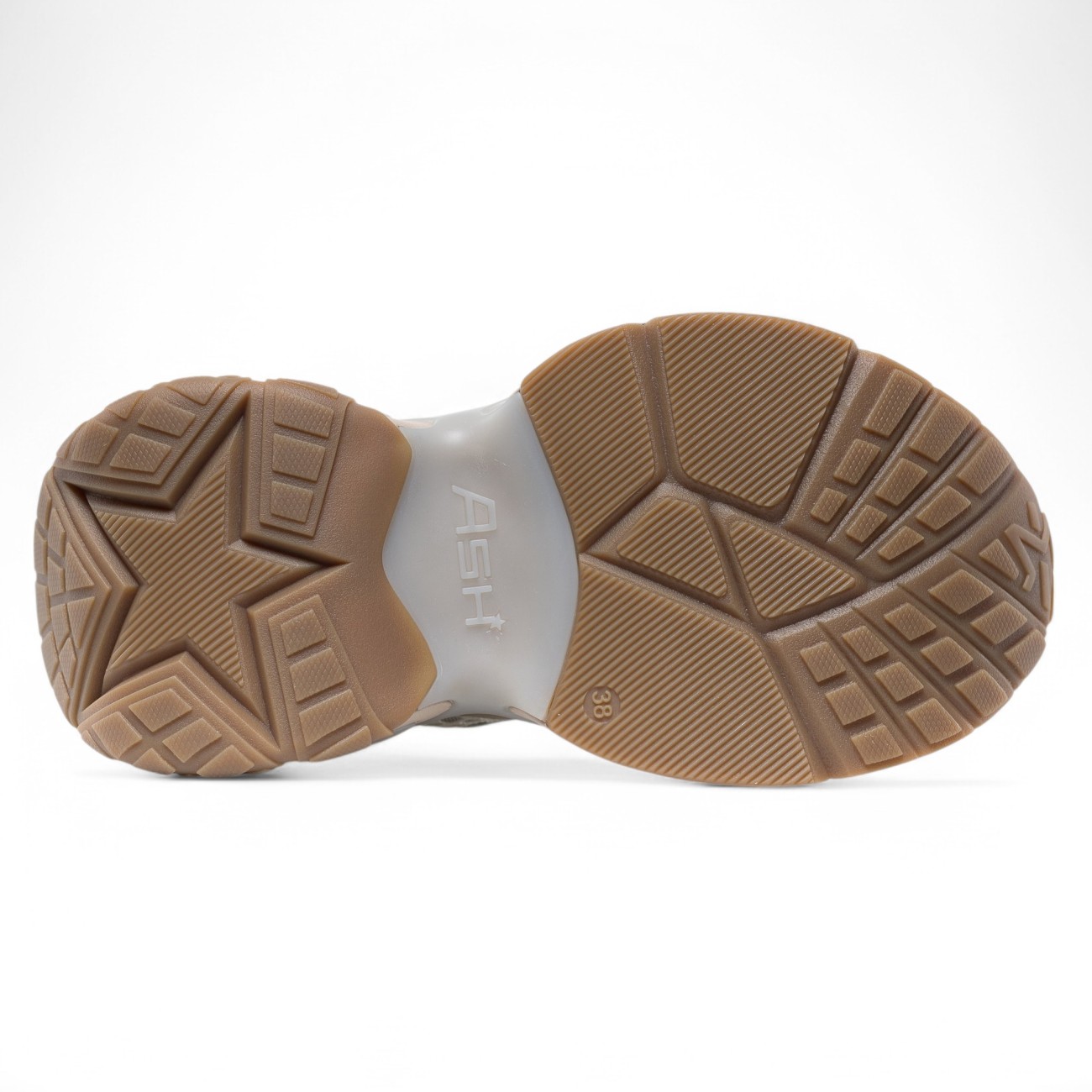 Ash sneakers running Dragon white beige
