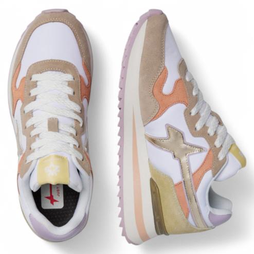 W6YZ sneakers Yak-W white beige peach