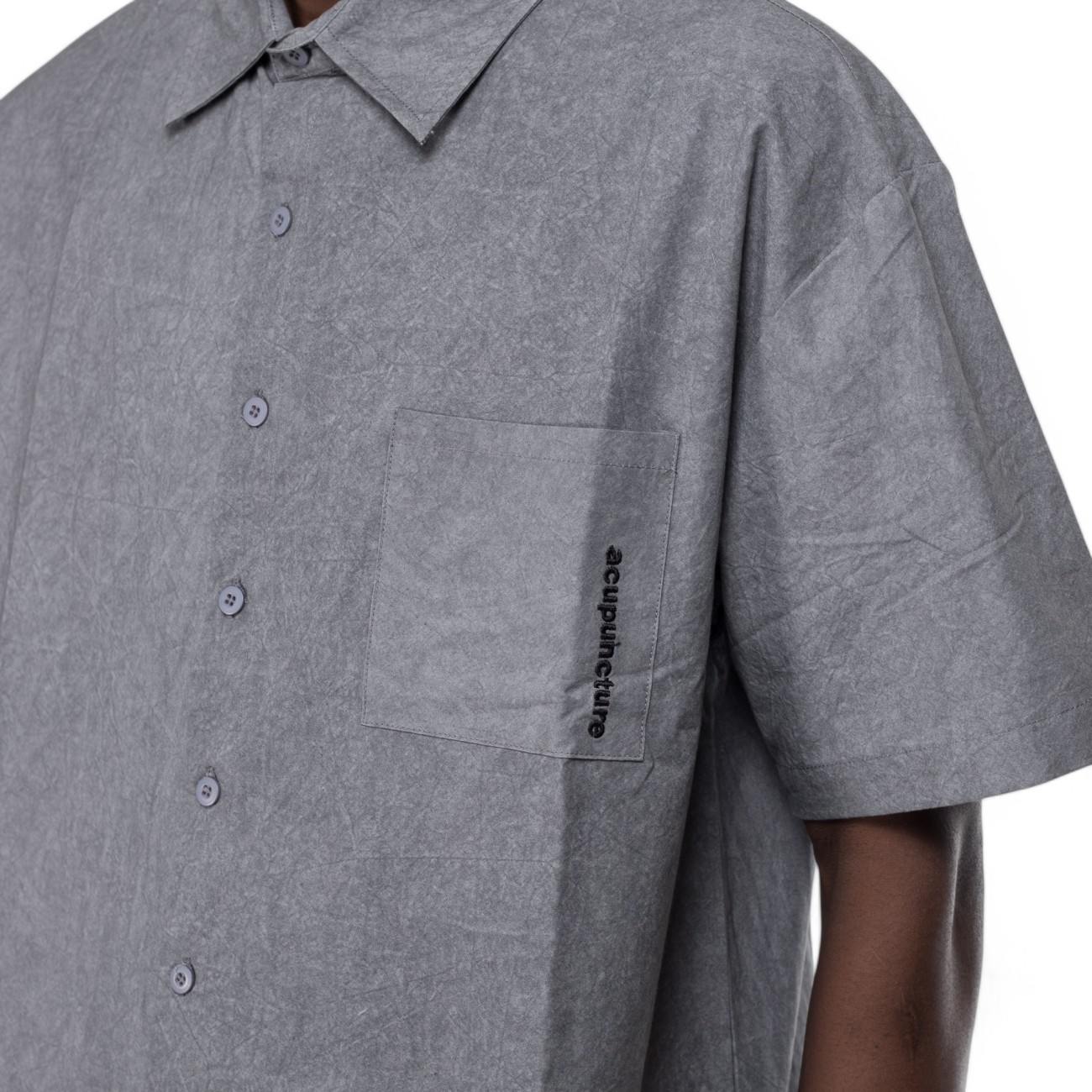 Acupuncture camicia grigia