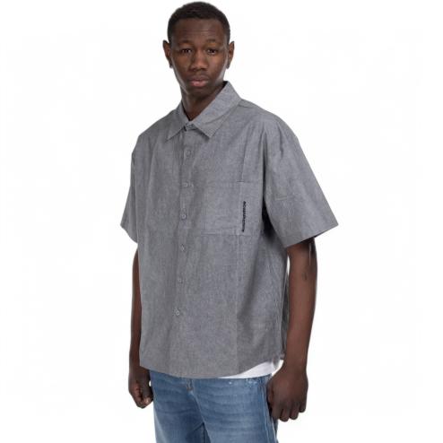 Acupuncture camicia grigia