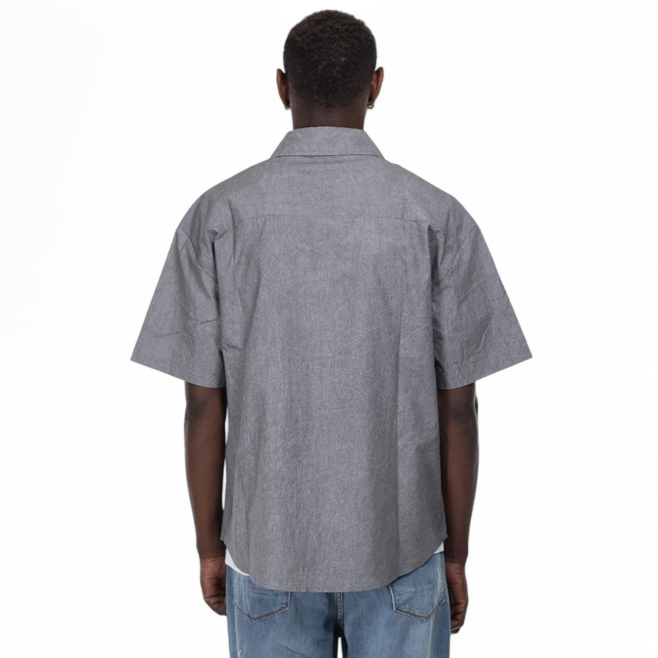 Acupuncture man shirt gray