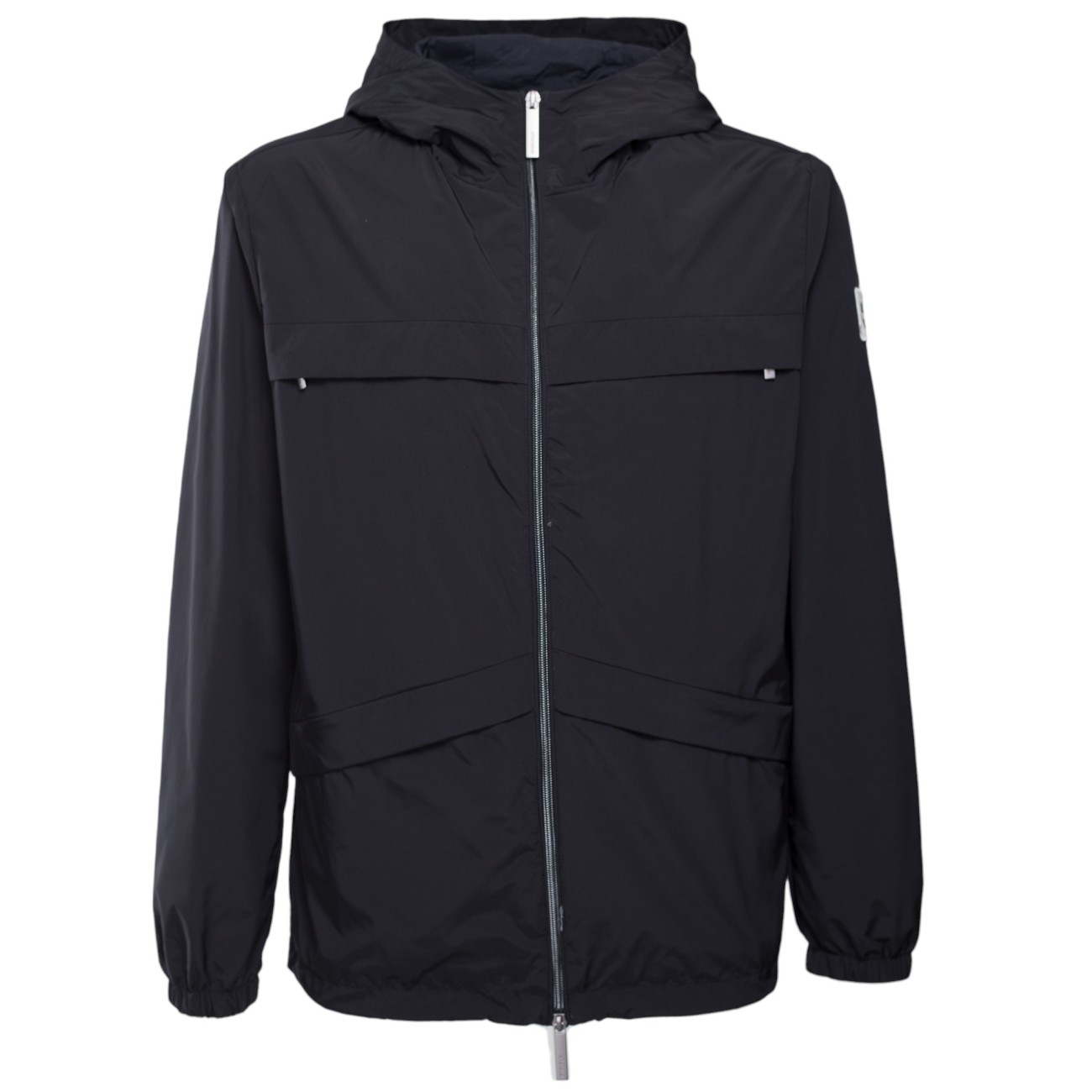 After Label kway jacket black
